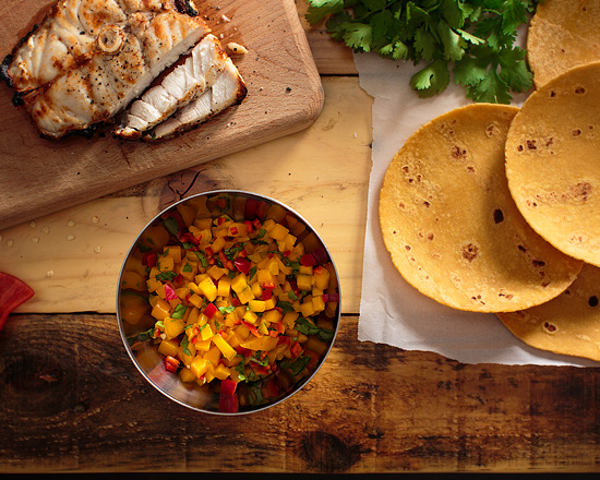 Mango Salsa by Miami Photographer Tom Clark